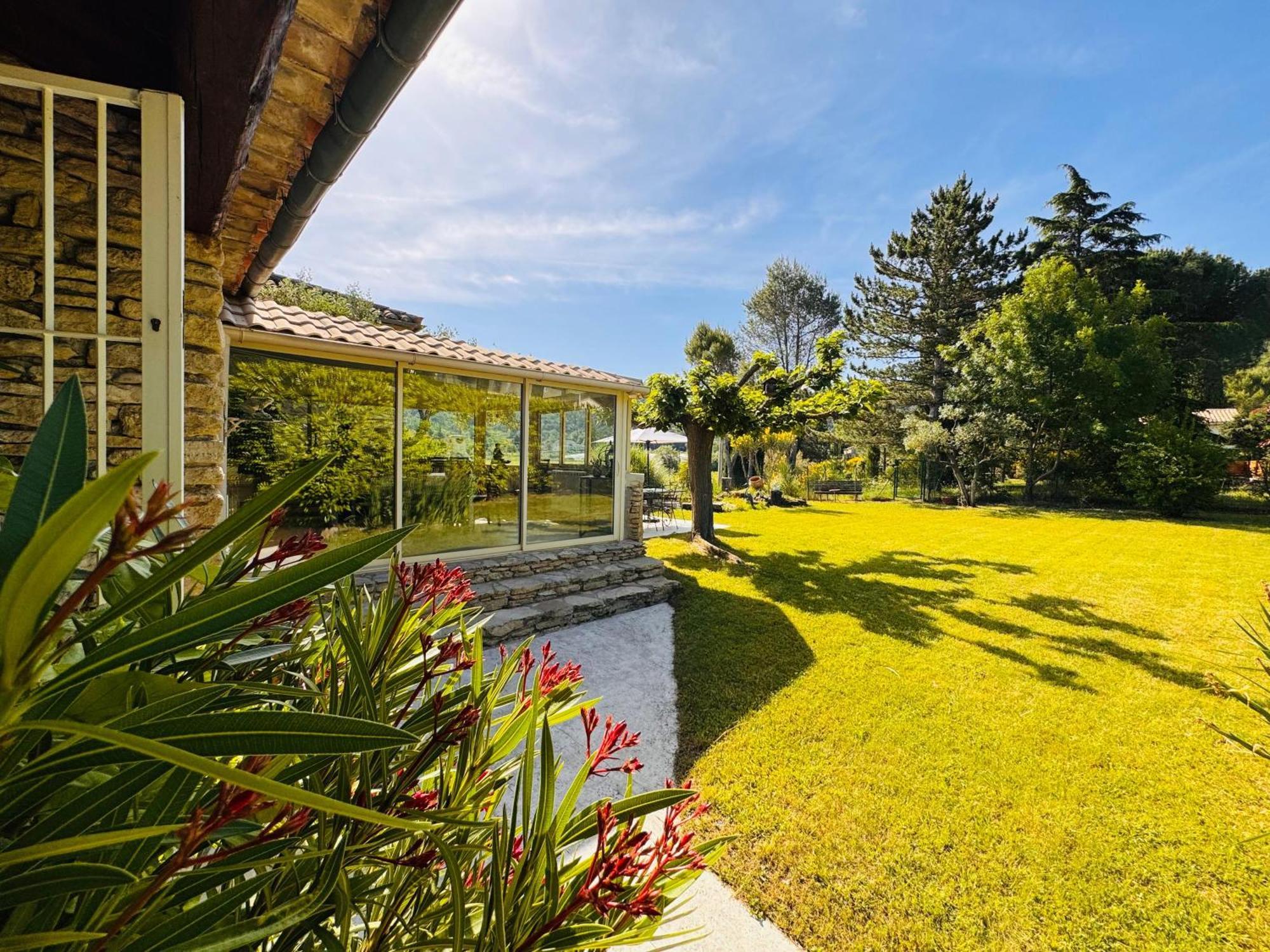Mas Des Anges Villa Entrechaux Esterno foto